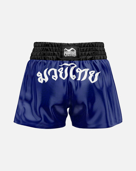 Phantom Athletics Muay-Thai-Shorts Sak Yant – Blau