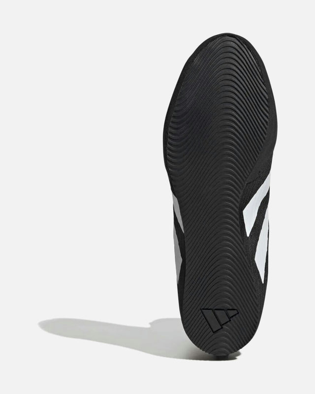 Ghete de box Adidas Box Hog 4 – Negru/Alb