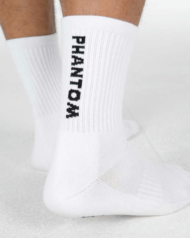 Phantom Athletics Performance Socks - White