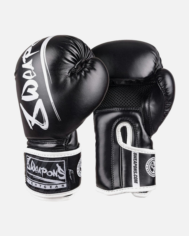 Gants de boxe 8 WEAPONS Unlimited 2.0 – Noir/Blanc