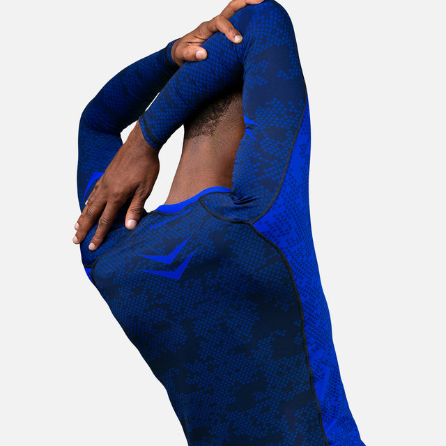 Rashguard Hayabusa Ranked Manches longues – Bleu