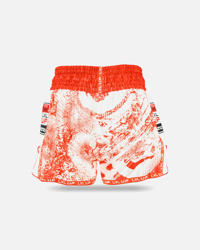 Spodenki Muay Thai LVL UP Stadium – Czerwone