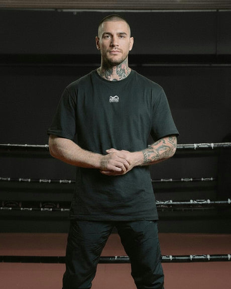 T-shirt Phantom Athletics Sparring Club Oversize Heavy – Nero
