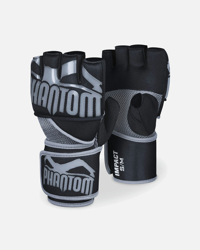 Phantom Athletics Håndbind Impact Neopren Gel - Sort/Grå