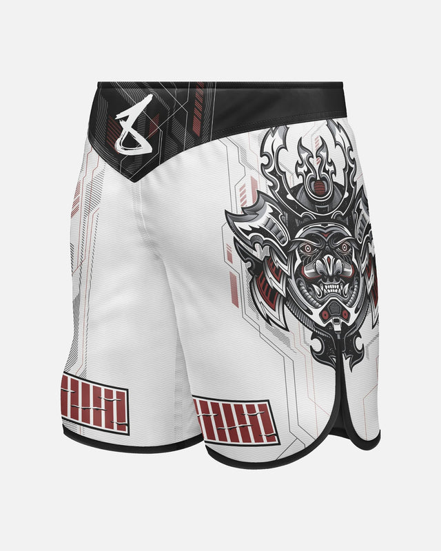 8 WEAPONS MMA-shorts Samurai 2.0 – Hvid/Rød