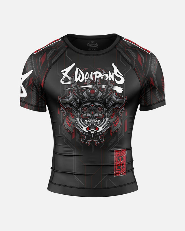 8 WEAPONS Rashguard Samurai 2.0 – Negru/Roșu