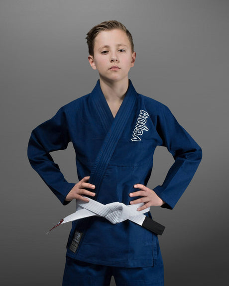 Venum BJJ-gi Contender Børn - Navy Blå