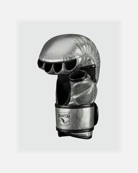 Phantom Athletics MMA-handsker Mexico – Sølv/Sort