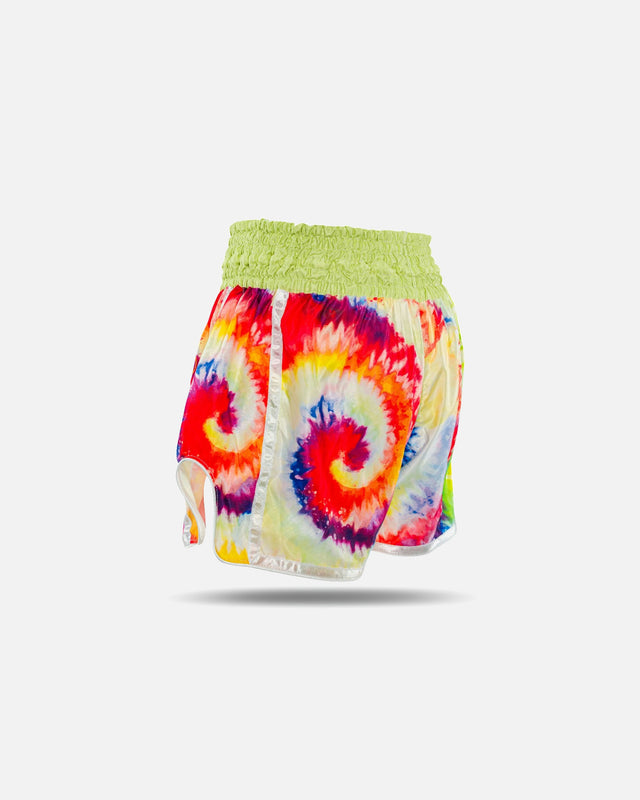 Shorts de Muay Thai Booster TBT Swirl – Jaune