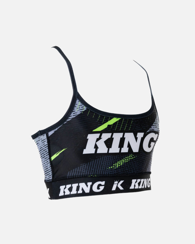King Pro Boxing Sport Bh Shadow til kvinder - Sort