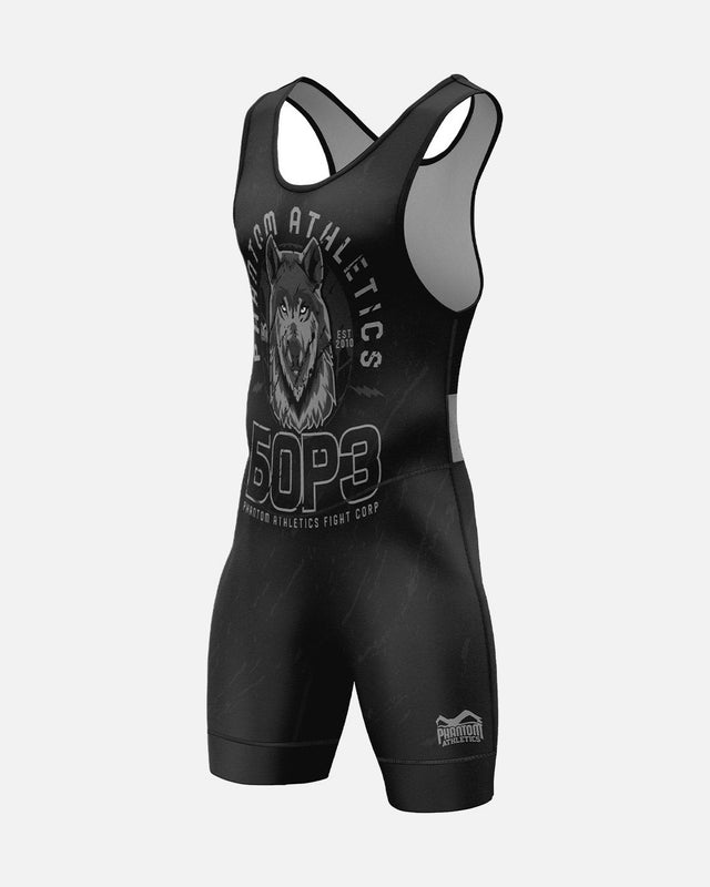 Phantom Athletics Worstelsinglet EVO БОРЗ - Nero