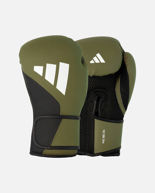 Luvas de boxe Adidas Speed Tilt 200 – Verde/Branco