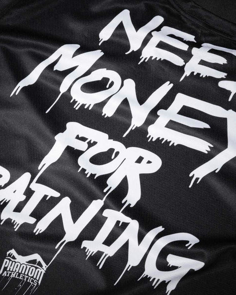 Camiseta de entrenamiento Phantom Athletics EVO Need Money For Training - Negro