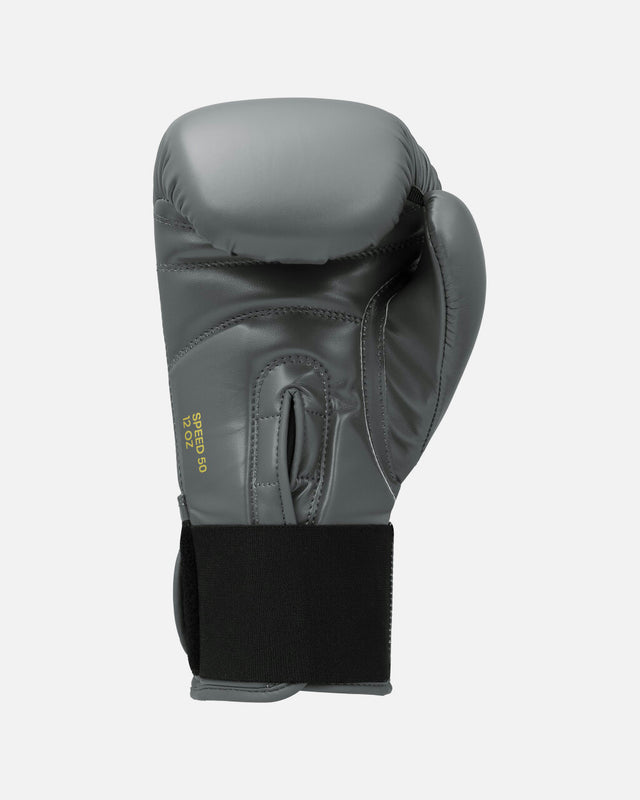 Gants de boxe Adidas Speed 50 – Gris/Or