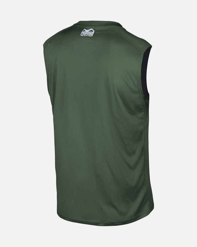 Phantom Athletics Trainingsshirt Tactic Ärmelloses - Grün
