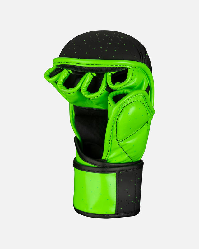 Mănuși MMA Phantom Athletics Galaxy – Negru/Verde neon