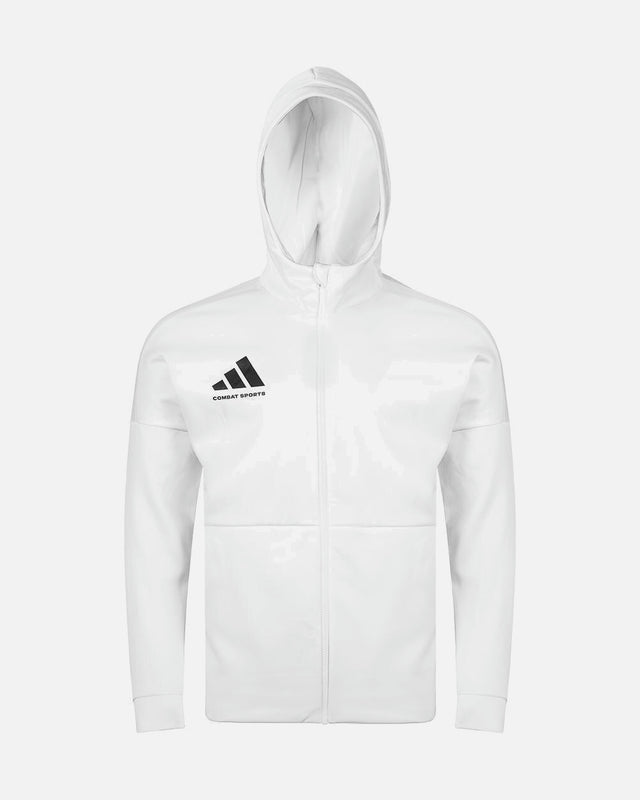 Adidas Tréninková bunda Combat Sports – Bílá