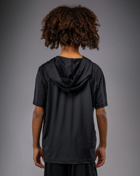 Venum Hoodie Elite ärmelloses Kindermodell – Schwarz