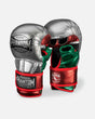 Phantom Athletics MMA-Handschuhe Mexico – Silber/Grün/Rot