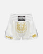 Shorts de Muay Thai Phantom Athletics Sak Yant – Blanc/Or