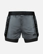 Shorts de compression Phantom Athletics Fusion 2in1 Apex – Gris