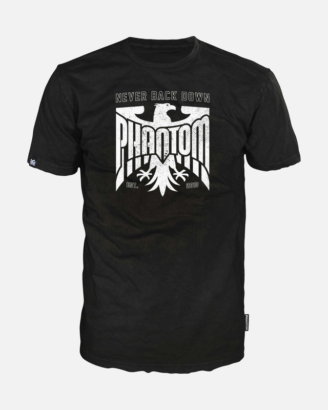 Phantom Athletics T-Shirt Germany Never Back Down – Black