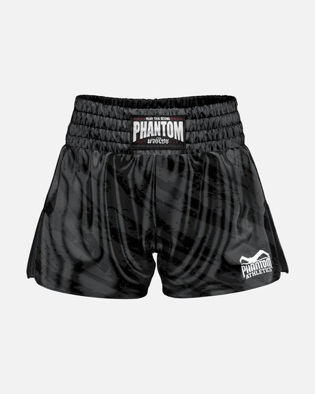 Pantaloni scurți Muay Thai Phantom Athletics Tiger Camo – Gri