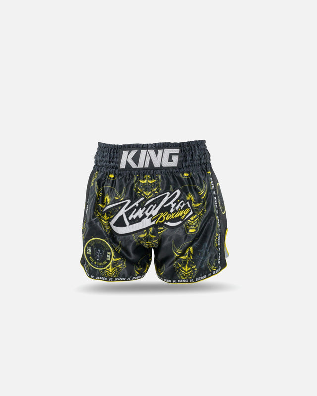 Muay Thai trenky King Pro Boxing Devil – Černé