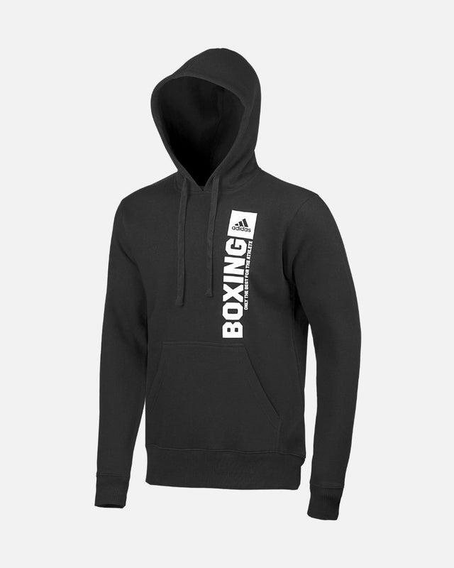 Hanorac Adidas Community Vertical Boxing – Negru/Alb