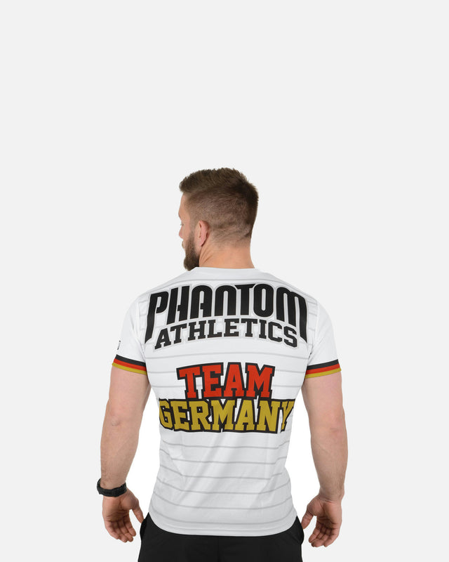 T-shirt de treino Phantom Athletics EVO Germany Classic – Branco