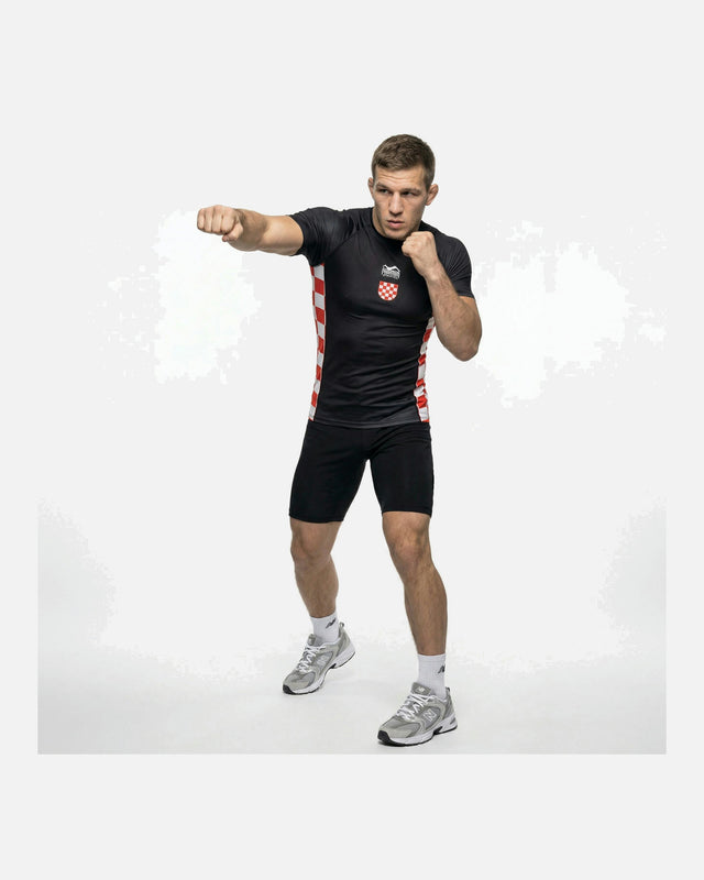 Phantom Athletics Rashguard Team Croatia - Sort