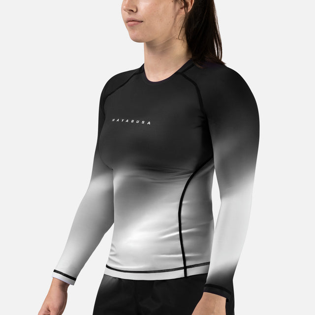 Hayabusa Rashguard Apex Nova Lange ærmer Dame - Grå