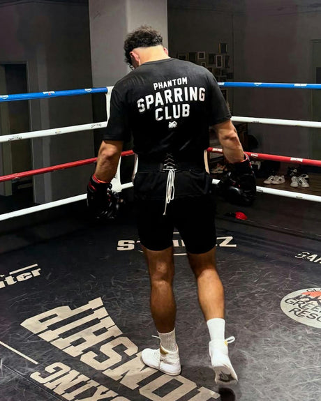 T-shirt Phantom Athletics Sparring Club Oversize Heavy – Nero