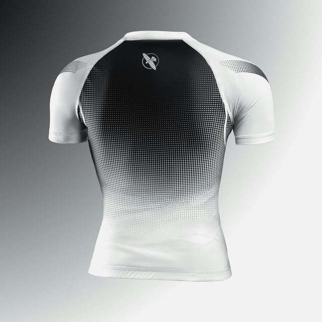 Hayabusa Rashguard Pro Ranked korte ærmer Kvinder - Hvid