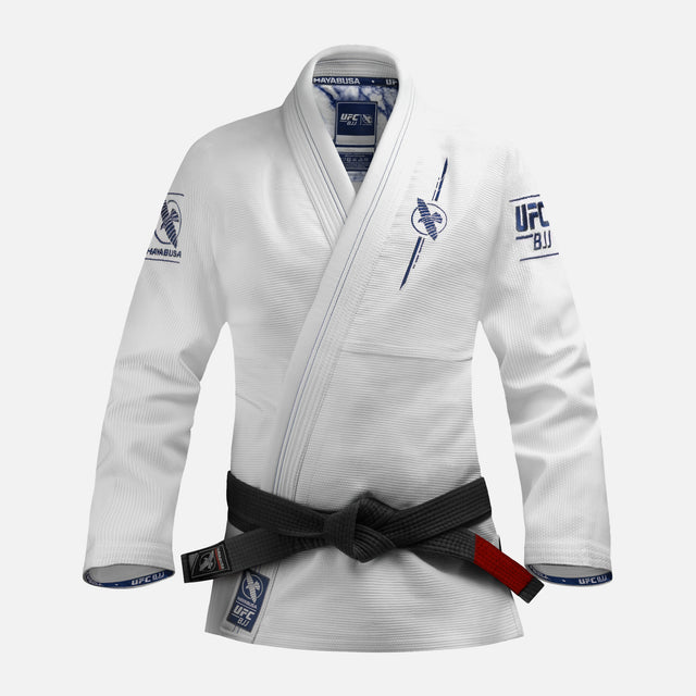 Kimono de BJJ Hayabusa x UFC Gi Chaqueta Lightweight para mujer – Blanco