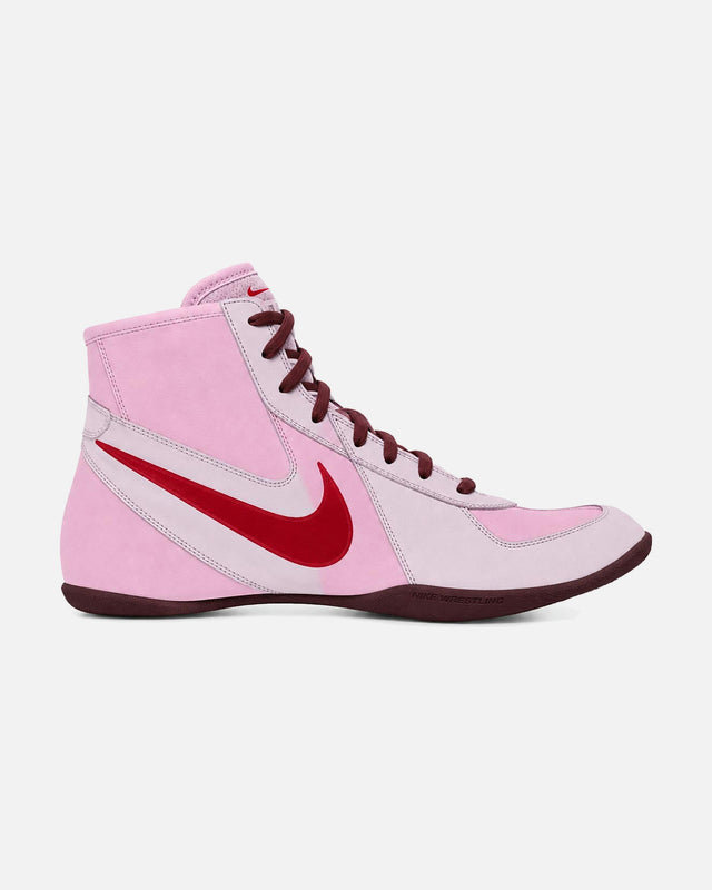 Botas de lucha Nike Footsweep 2 SE – Rosa/Rojo