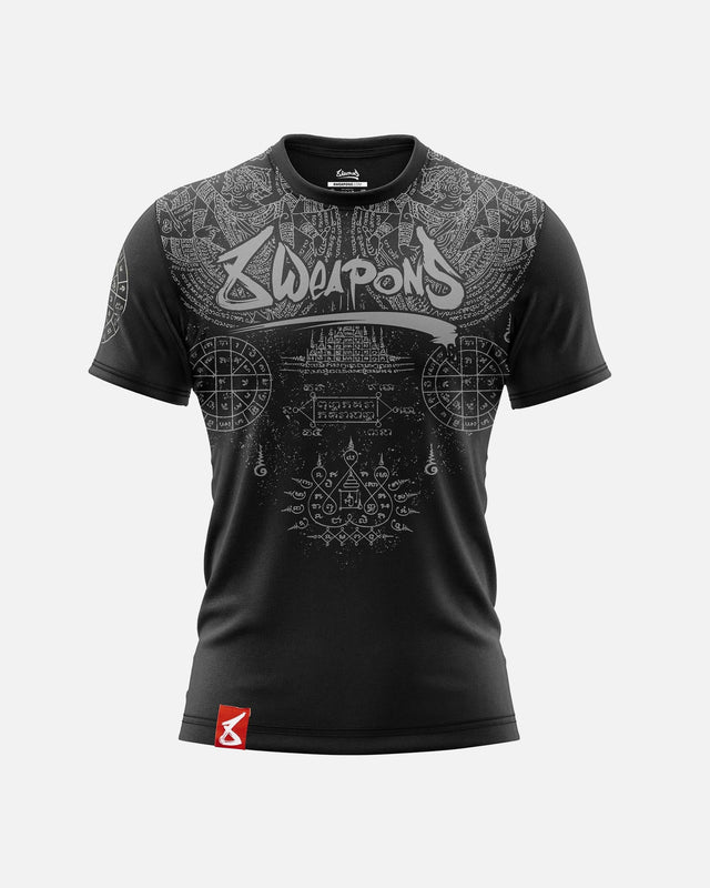 T-shirt 8 Weapons Yantra – Nero
