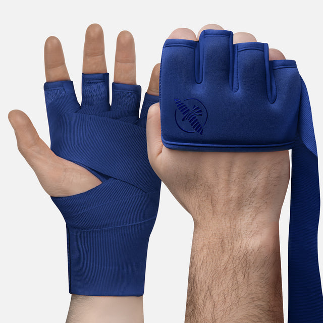 Hayabusa Handwraps Knuckle Guard – Blau