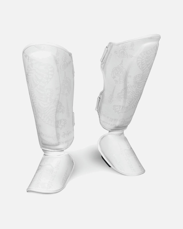 Phantom Athletics Benskydd Muay Thai – Frost Vit
