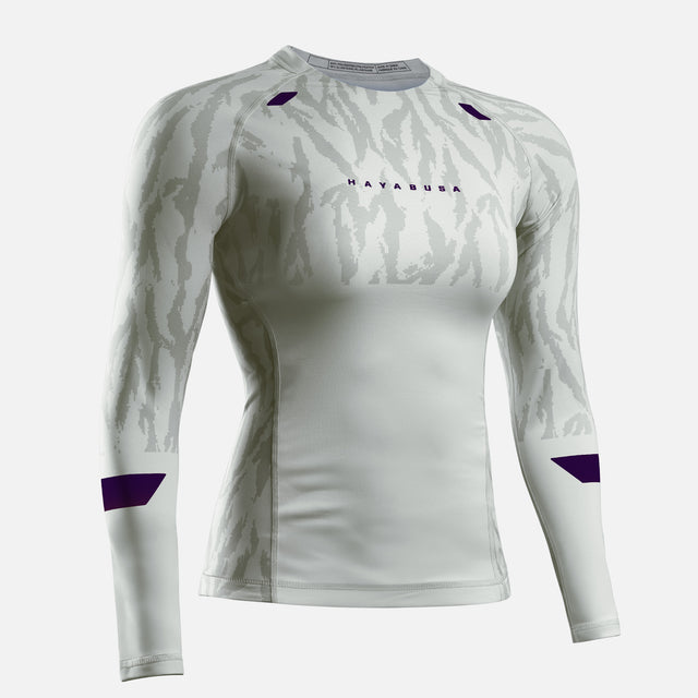 Hayabusa Rashguard Apex Vantage Dlouhé rukávy Dámské - Béžové