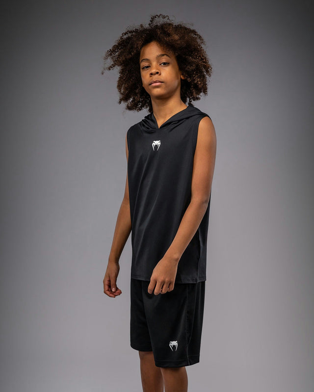 Sudadera sin mangas Venum Elite Niños - Negro