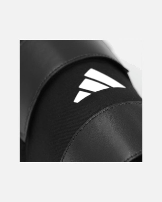 Tibiere Adidas Textile Shin Instep Guard – Negru/Alb