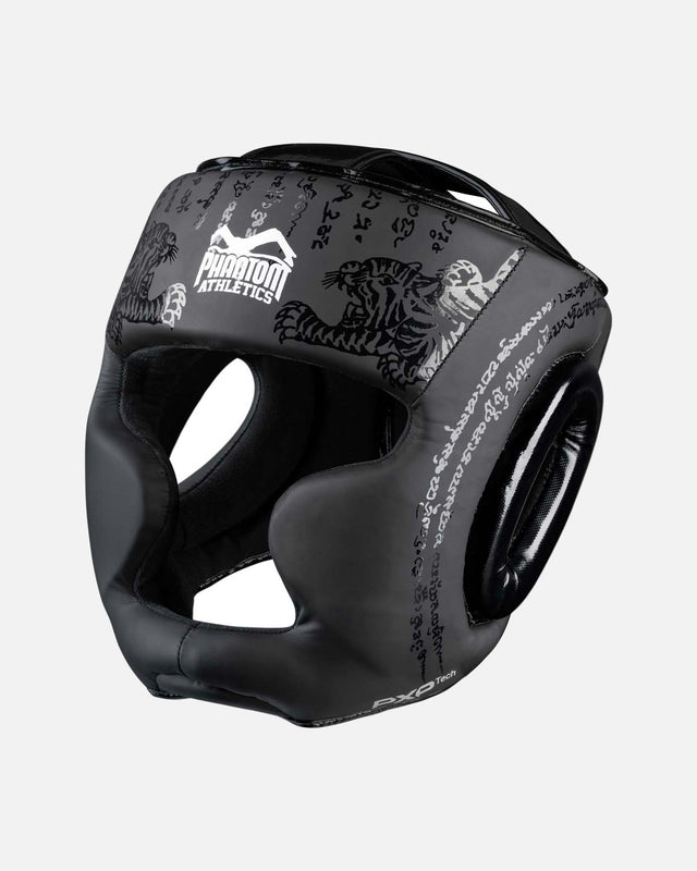 Chrániče hlavy Phantom Athletics Muay Thai – Černý