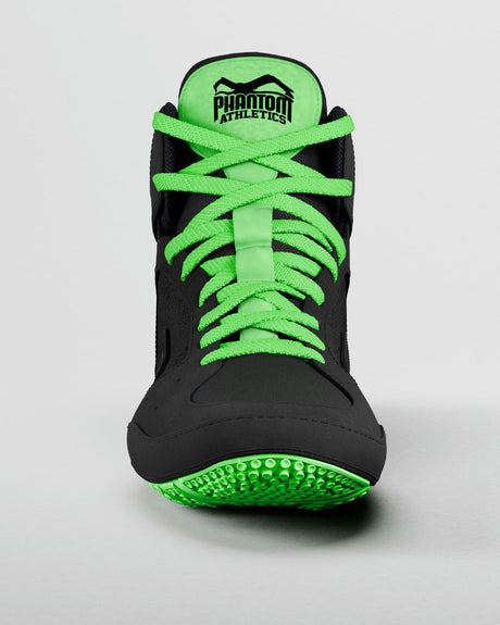 Ghete de lupte Phantom Athletics Tactic Copii – Verde neon