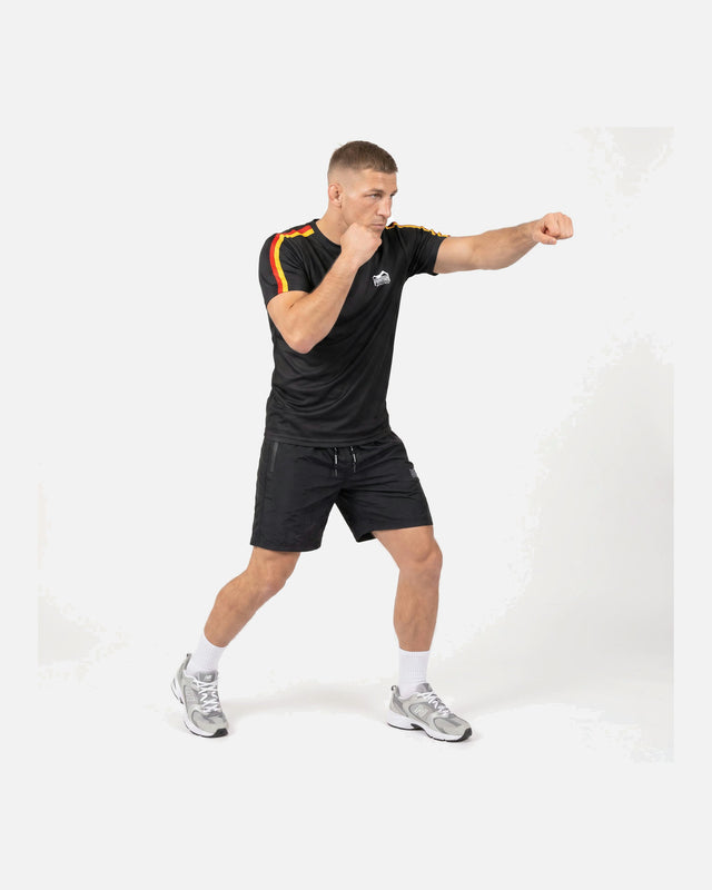 T-shirt Phantom Athletics EVO+ Germany AS – Nero/Rosso/Oro