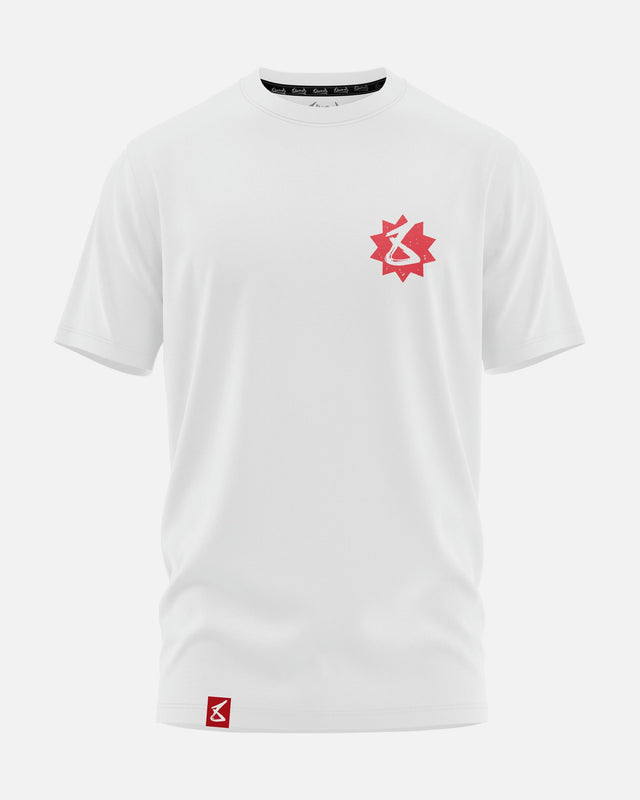 Tricou 8 WEAPONS Hotline – Alb
