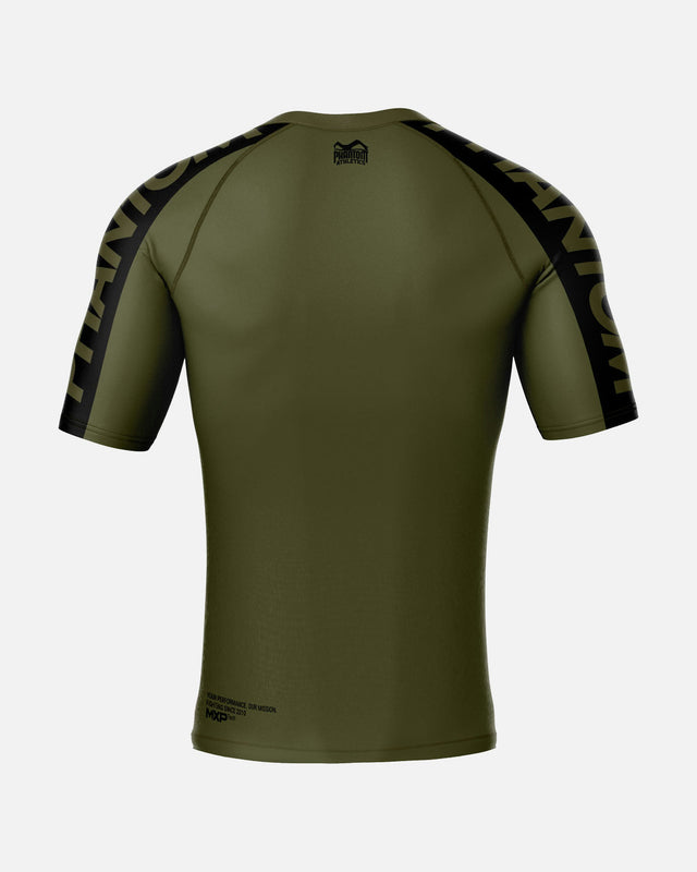 Rashguard Phantom Athletics EVO Apex Mangas Curtas - Army