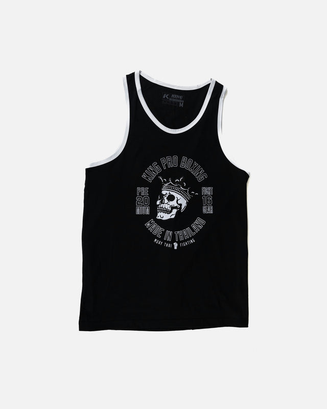 T-shirt King Pro Boxing Skull 1 – Preto