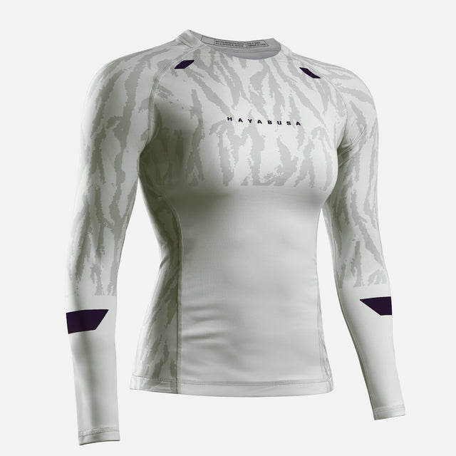 Hayabusa Rashguard Apex Vantage Dlouhé rukávy Dámské - Béžové