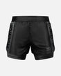 Pantaloncini a compressione Phantom Athletics Fusion 2in1 Apex – Nero/Grigio
